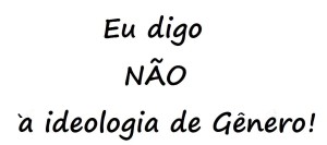 não à ideologia